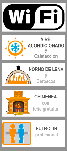casa rural con wifi